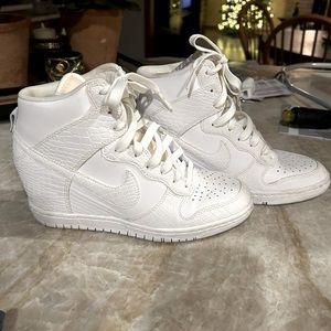 Nike Dunk Sky High Wedge Hidden Wedge Croc Print 6.5
